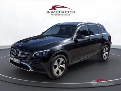 Usata Mercedes GLC250 204 CV (150 kW) 2017 Nero SUV