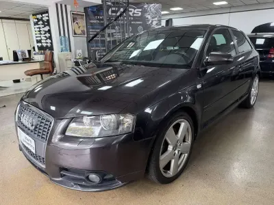 Usata Audi A3 S-Line 170 CV (125 kW) 2007 Antracite scuro Utilitaria