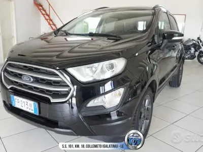 Usata Ford Ecosport Business Edition 99 CV (72 kW) 2018 Nero SUV