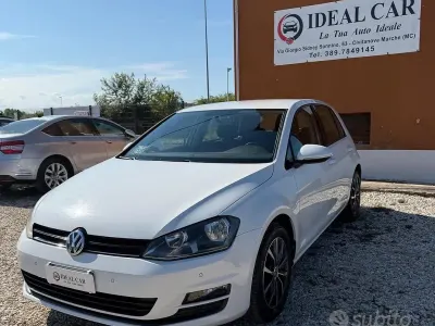 Usata VW Golf VII Trendline 90 CV (66 kW) 2014 Bianco Berlina