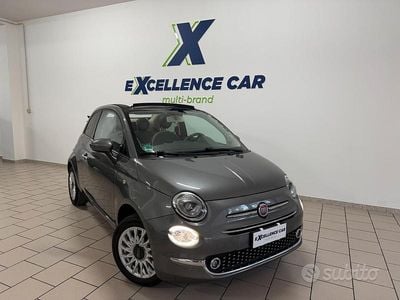 Usata Fiat 500C Lounge 69 CV (50 kW) 2016 Grigio Cabrio