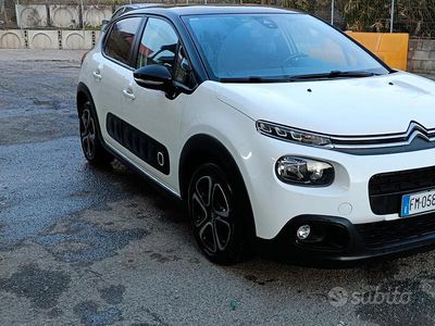 Usata Citroën C3 Feel 75 CV (55 kW) 2017 Bianco Berlina