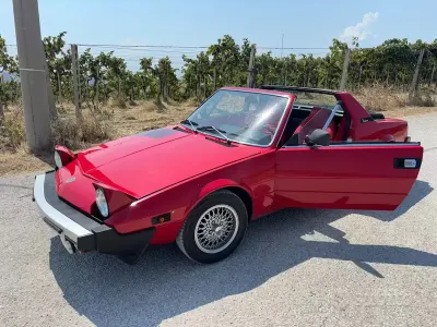 Usata Fiat X 1/9 85 CV (62 kW) 1984 Rosso Cabrio