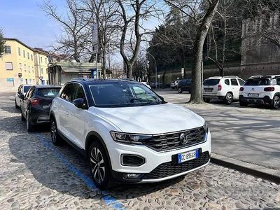 Usata VW T-Roc IQ Drive 150 CV (110 kW) 2019 Bianco SUV