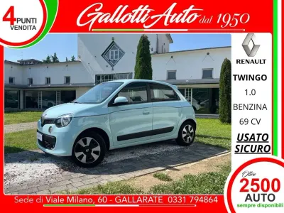 Usata Renault Twingo SE 69 CV (50 kW) 2017 Azzurro Utilitaria