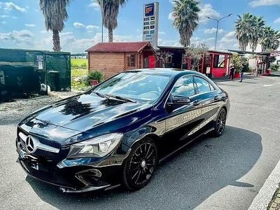 Usata Mercedes CLA200 136 CV (100 kW) 2015 Nero Berlina
