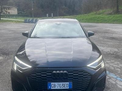 Brugt Audi A3 Black Edition 150 HK (110 kW) 2020 Sort Sedan