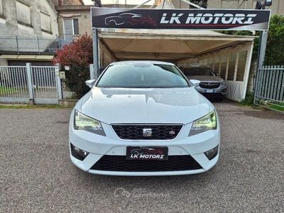 Begagnad Seat Leon FR 184 HK (135 kW) 2014 Vit Sedan