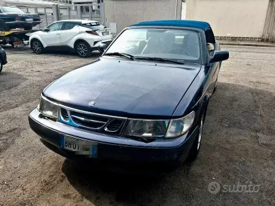 Usata Saab 9-3 Cabriolet 131 CV (96 kW) 2000 Bluazzurro Cabrio