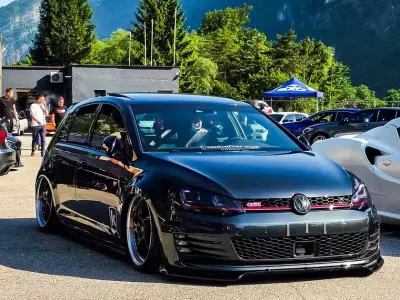 Usata VW Golf VII GTI 150 CV (110 kW) 2022 Nero Berlina