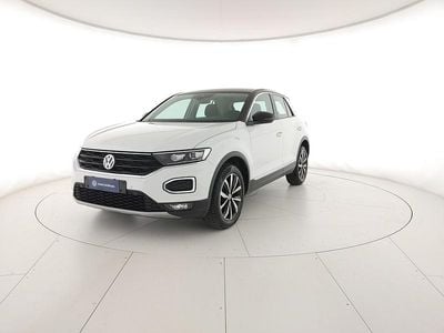Usata VW T-Roc Style 116 CV (85 kW) 2020 Pure white nero SUV