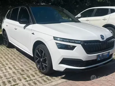 Usata Skoda Kamiq Monte Carlo 110 CV (80 kW) 2023 Bianco SUV