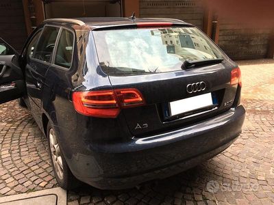 Usata Audi A3 170 CV (125 kW) 2009 Blu Utilitaria