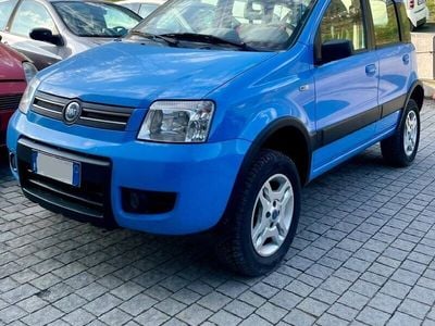 Usado Fiat Panda 4x4 69 CV (50 kW) 2006 Azul Utilitario
