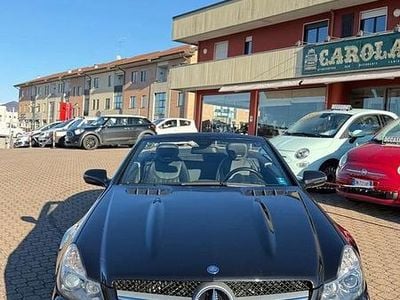 Usata Mercedes SL350 AMG 316 CV (232 kW) 2009 Nero Cabrio
