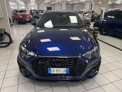Usata Audi RS4 Ambiente 450 CV (330 kW) 2023 Blu/azzurro Station wagon