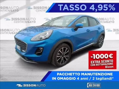 Second-hand Ford Puma Titanium S 125 CP (91 kW) 2022 Albastru SUV