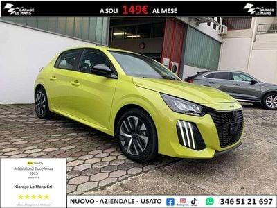 Usata Peugeot 208 Active 101 CV (74 kW) 2024 Giallo agueda Utilitaria