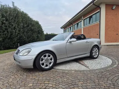 Brugt Mercedes SLK200 163 HK (119 kW) 2001 Sølv Cabriolet