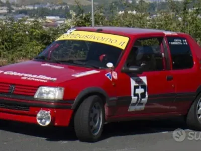 Usata Peugeot 205 GTi 113 CV (83 kW) 1989 Rosso Utilitaria