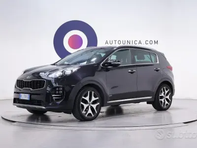 Brugt Kia Sportage GT-Line 185 HK (136 kW) 2017 Sort SUV