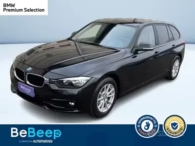 Begagnad BMW 318 Advantage 150 HK (110 kW) 2017 Svart Kombi