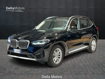 Usata BMW X3 Comfort Edition 150 CV (110 kW) 2022 Nero SUV