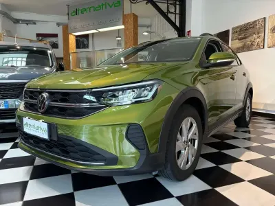 Usata VW Taigo Life 95 CV (69 kW) 2022 Visual green metallizzato SUV
