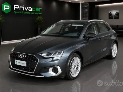 Usata Audi A3 Sportback Comfort 150 CV (110 kW) 2020 Grigio Utilitaria