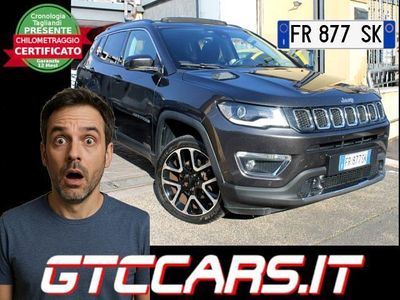 Usata Jeep Compass Limited 140 CV (102 kW) 2018 Grigio scuro SUV