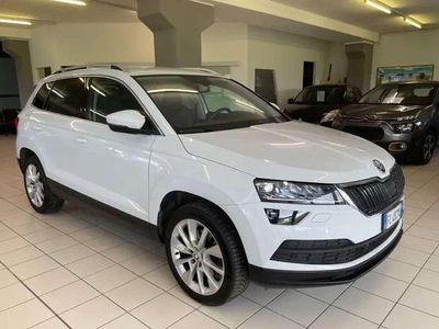Usata Skoda Karoq Style 116 CV (85 kW) 2018 Bianco SUV