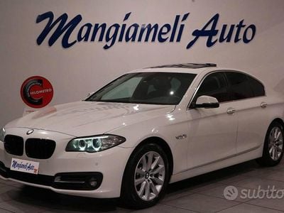 Usata BMW 520 Luxury Line 190 CV (139 kW) 2015 Bianco Berlina