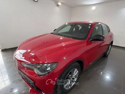 Usata Alfa Romeo Stelvio Super 162 CV (119 kW) 2023 Rosso SUV