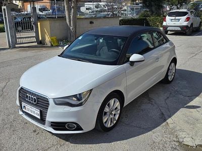 Usata Audi A1 Ambition 86 CV (63 kW) 2012 Bianco Utilitaria