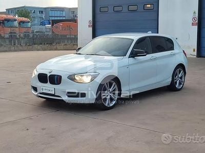 Begagnad BMW 114 Efficient Dynamics 95 HK (69 kW) 2014 Vit Halvkombi