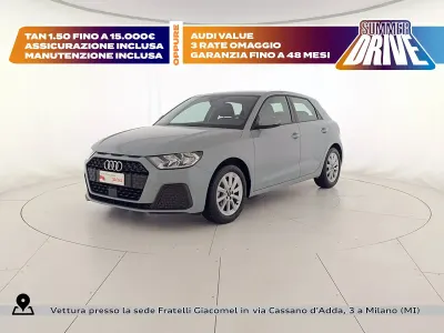 Usata Audi A1 Sportback Business 95 CV (69 kW) 2023 Gray Utilitaria