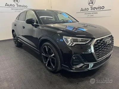 Usata Audi Q3 Advanced Plus 150 CV (110 kW) 2020 Nero SUV