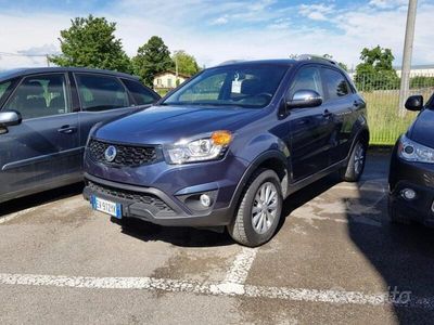 Usata Ssangyong (KGM) Korando 150 CV (110 kW) 2014 Blu SUV