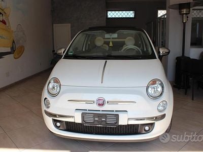Usata Fiat 500C 65 CV (47 kW) 2014 Bianco Cabrio