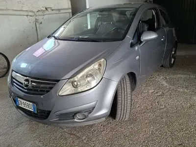 Usata Opel Corsa Enjoy 80 CV (58 kW) 2009 Grigio Utilitaria
