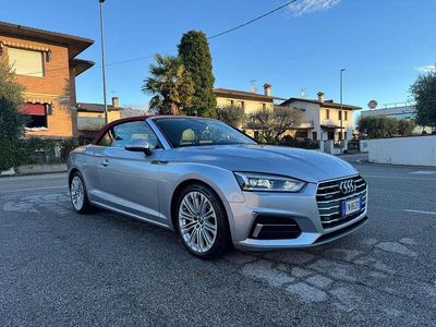 Usata Audi A5 Cabriolet Ambiente 190 CV (139 kW) 2018 Argento Cabrio
