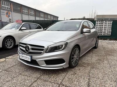 Usata Mercedes A200 Premium 136 CV (100 kW) 2014 Argento Berlina