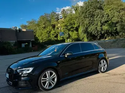 Usata Audi A3 190 CV (139 kW) 2022 Nero Berlina
