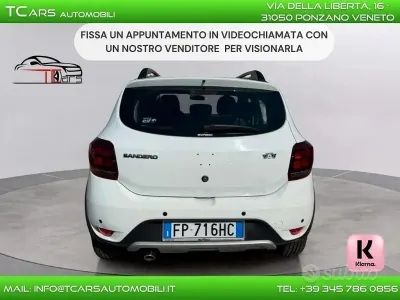 Usata Dacia Sandero Stepway 90 CV (66 kW) 2018 Bianco Berlina