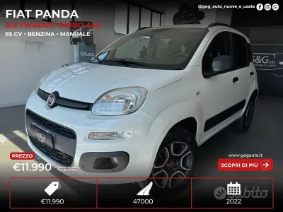 Usata Fiat Panda Cross Cross 85 CV (62 kW) 2022 Bianco Utilitaria