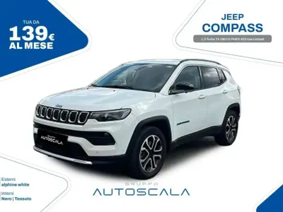 Usata Jeep Compass Limited 131 CV (96 kW) 2022 Alphine white SUV