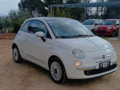 Usata Fiat 500 Lounge 69 CV (50 kW) 2009 Bianco Cabrio