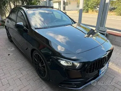 Usata Mercedes A180 Premium 116 CV (85 kW) 2018 Nero Berlina
