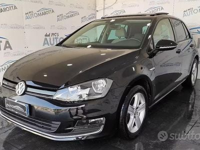 Usata VW Golf VII Highline 110 CV (80 kW) 2016 Nero Berlina