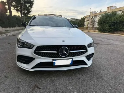 Usata Mercedes CLA200 Shooting Brake Advanced 150 CV (110 kW) 2019 Bianco Station wagon